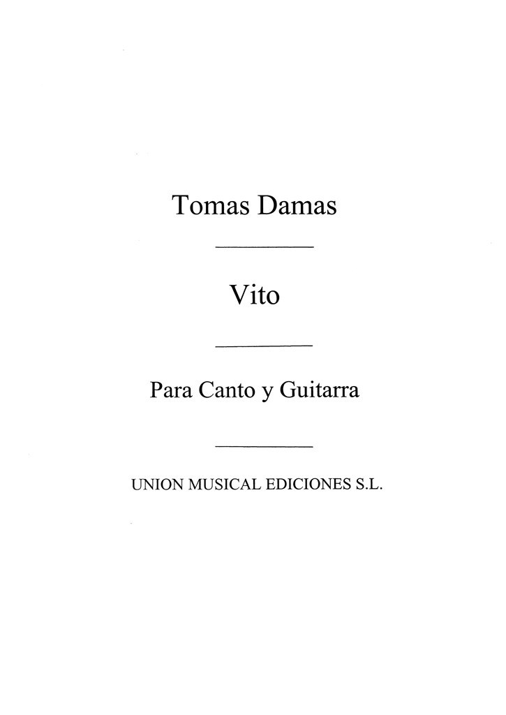 El Vito Cancion Andaluza
